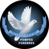 logo pompes funebres fune eclair