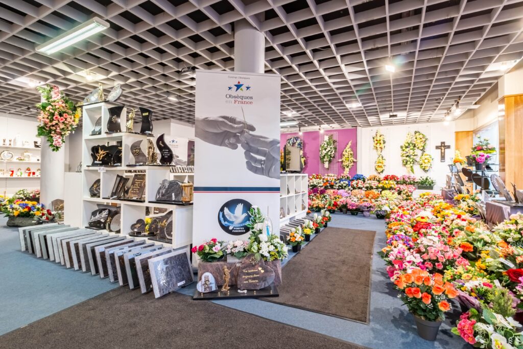 interieur magasin funeraire