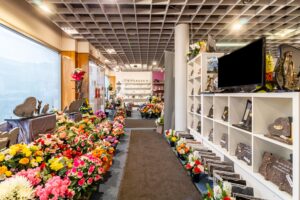 interieur magasin funeraire